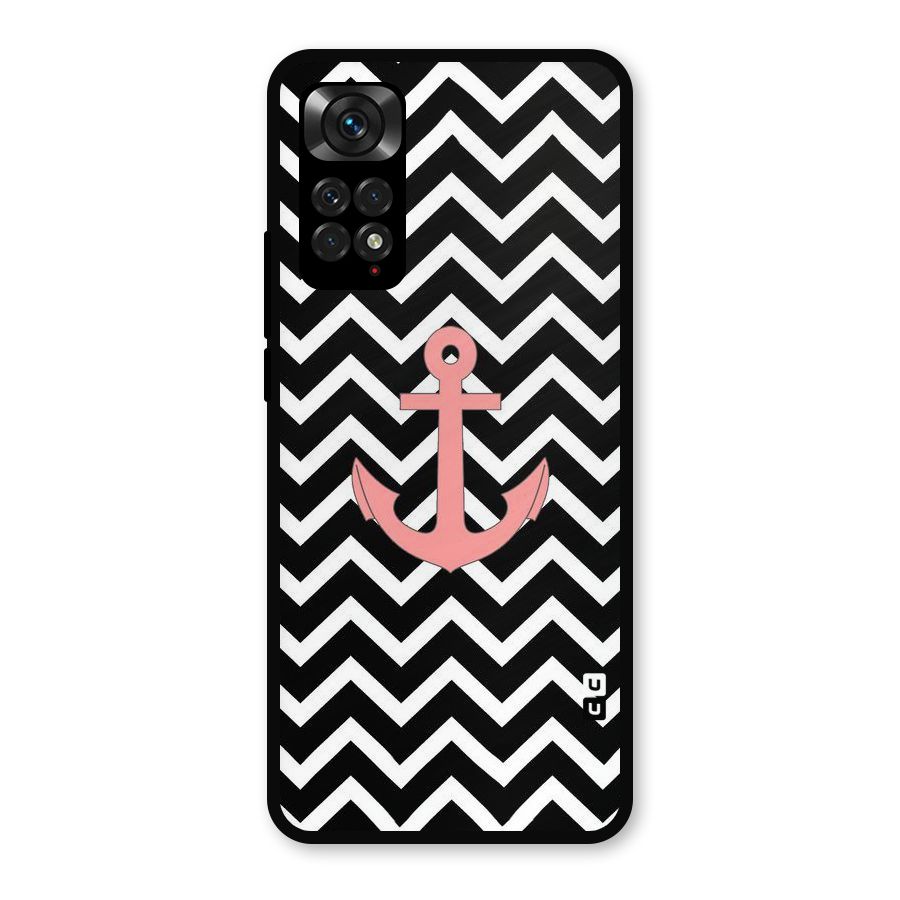 Pink Sailor Metal Back Case for Redmi Note 11s