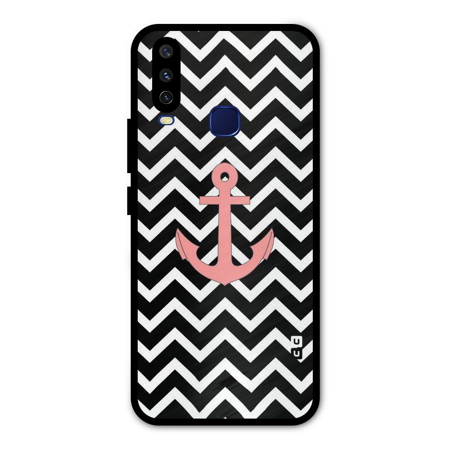 Pink Sailor Metal Back Case for Vivo V17