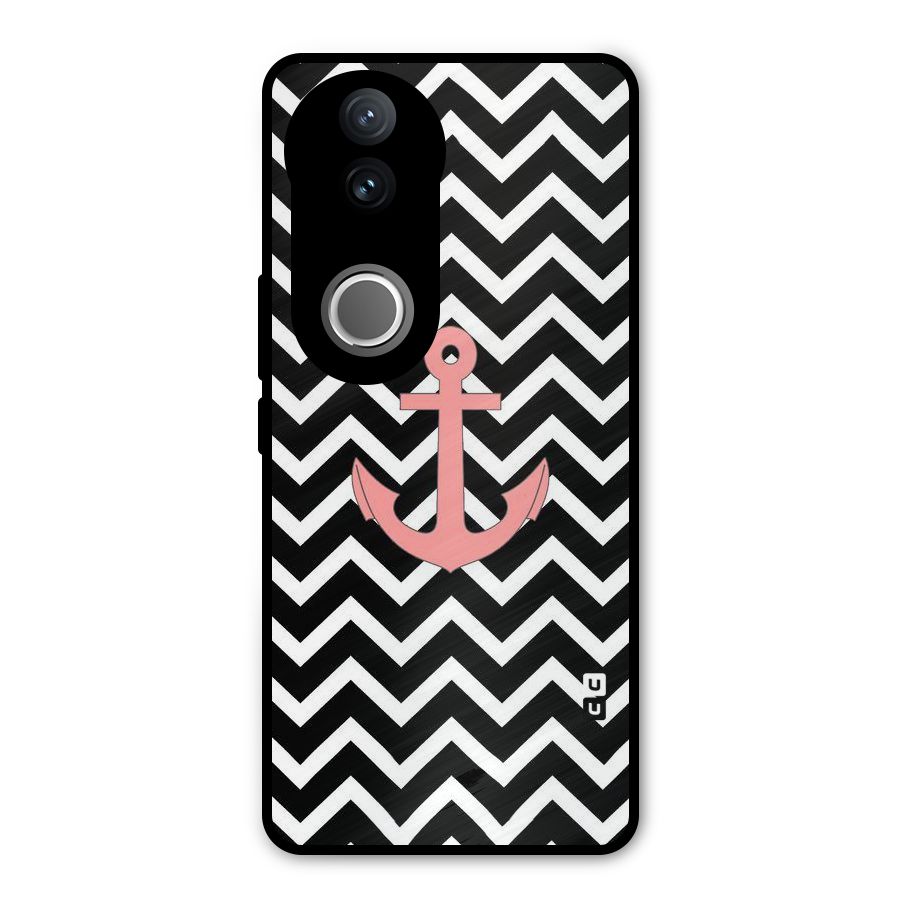 Pink Sailor Metal Back Case for Vivo V50
