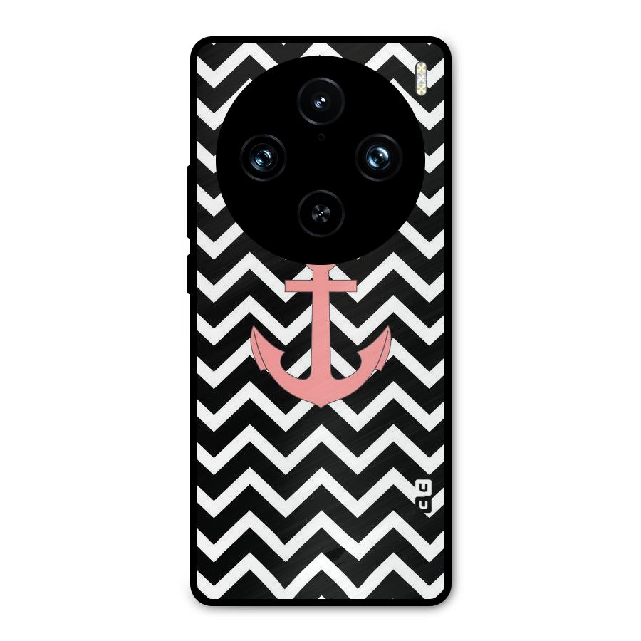 Pink Sailor Metal Back Case for Vivo X100 Pro