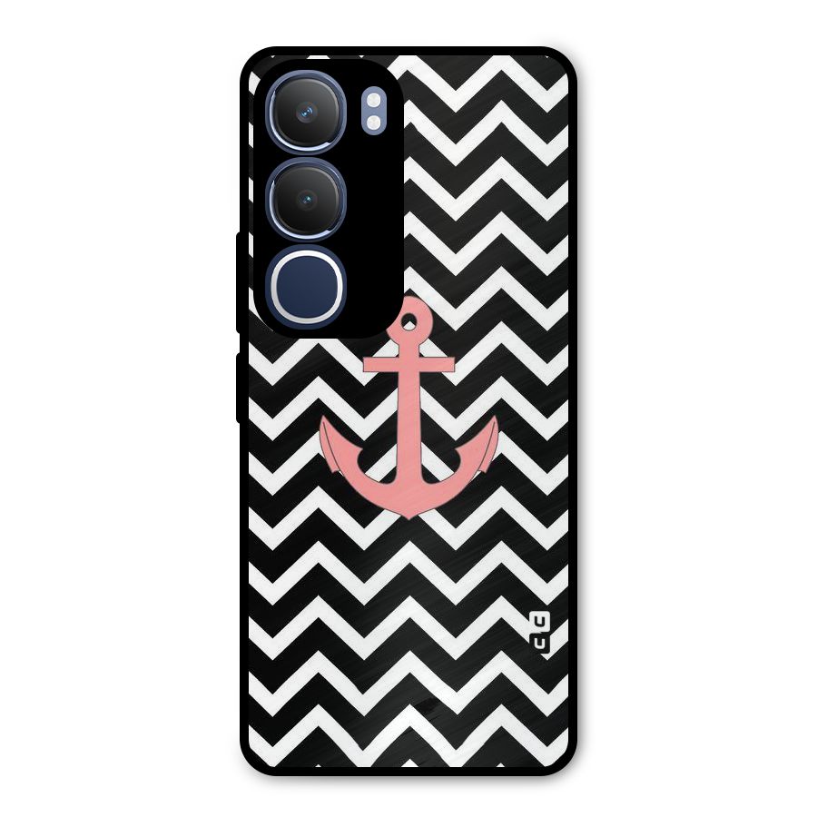 Pink Sailor Metal Back Case for Vivo Y29