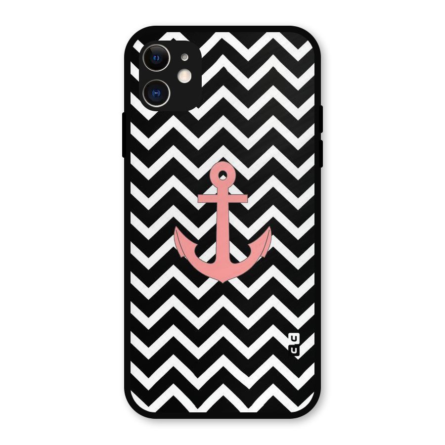 Pink Sailor Metal Back Case for iPhone 11
