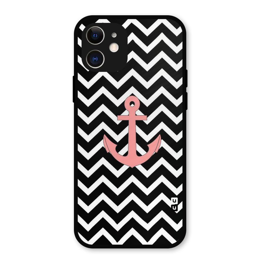 Pink Sailor Metal Back Case for iPhone 12