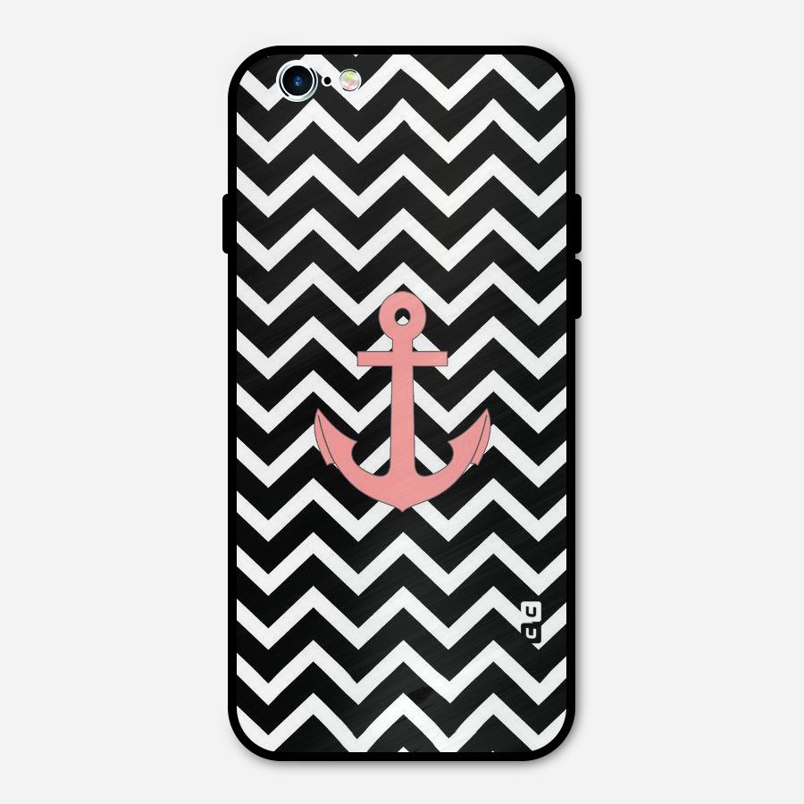 Pink Sailor Metal Back Case for iPhone 6 6s