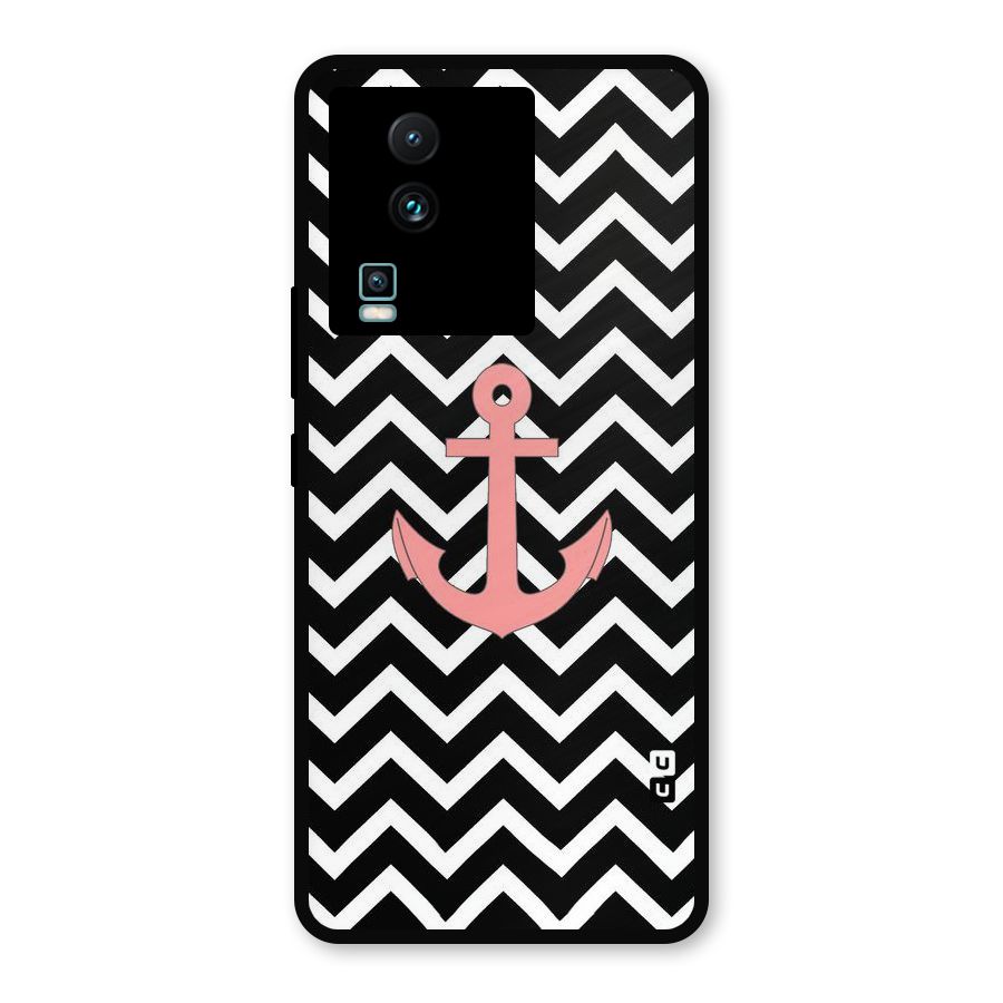 Pink Sailor Metal Back Case for iQOO Neo 7 Pro