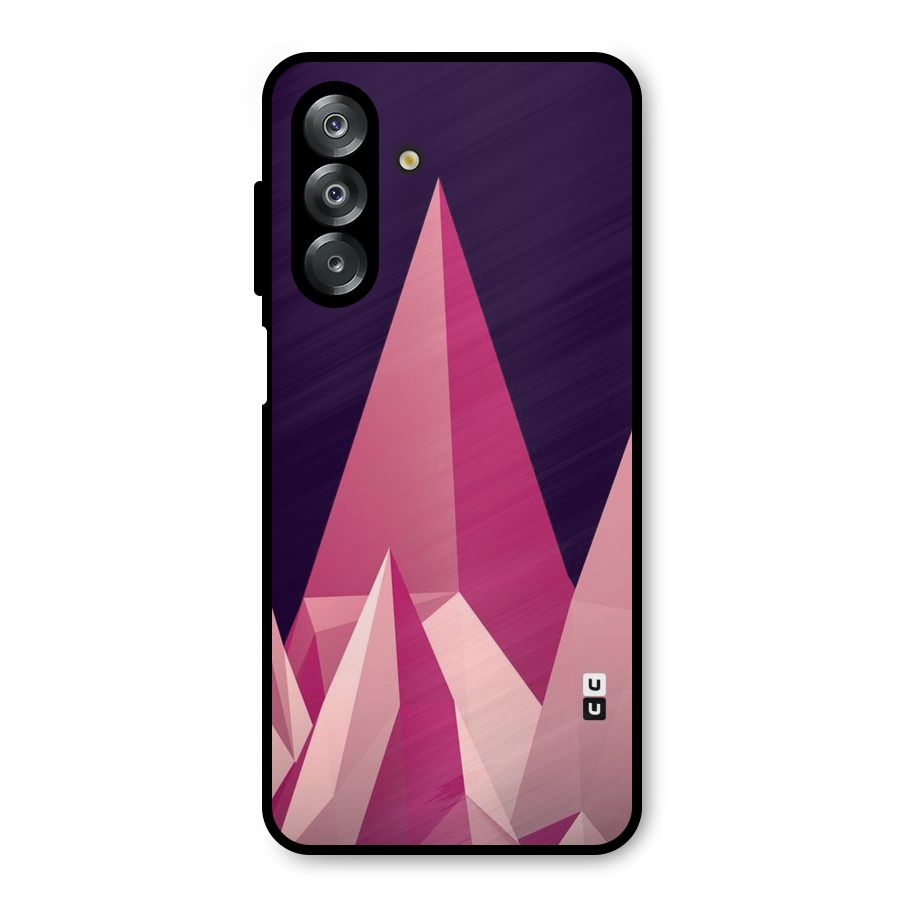 Pink Sharp Metal Back Case for Galaxy A26