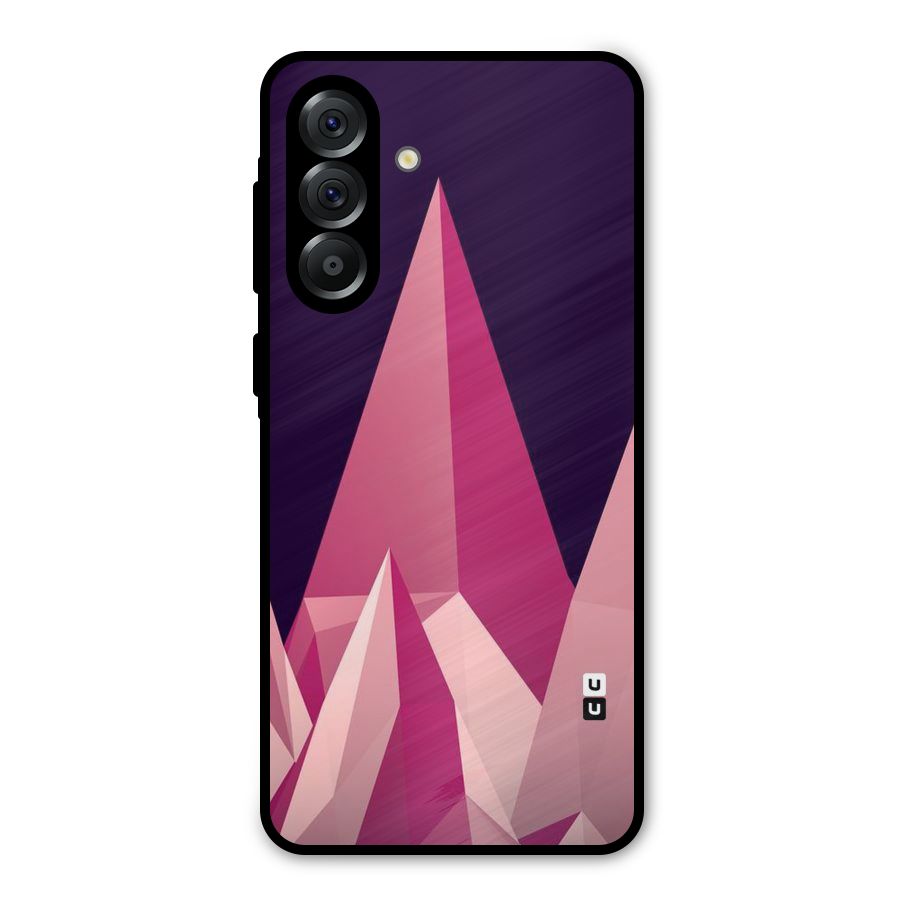 Pink Sharp Metal Back Case for Galaxy A36