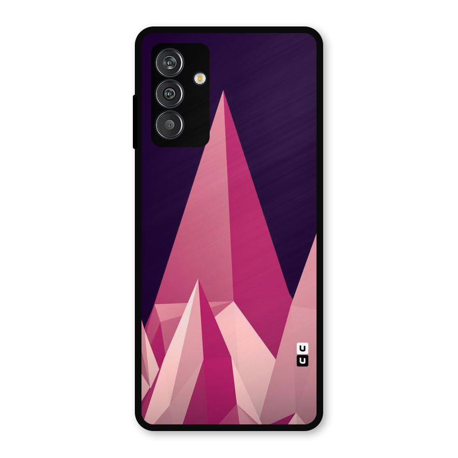 Pink Sharp Metal Back Case for Galaxy F13