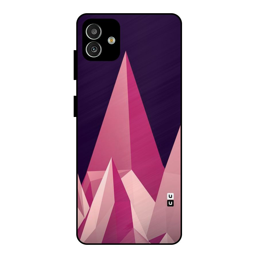 Pink Sharp Metal Back Case for Galaxy M13 5G