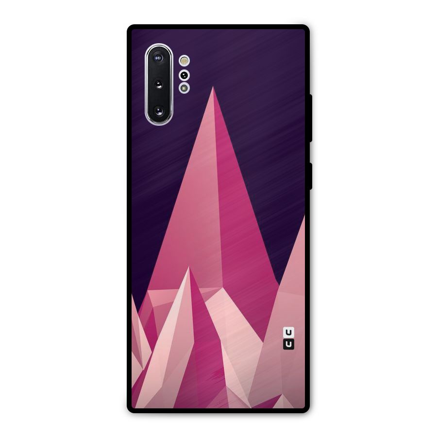 Pink Sharp Metal Back Case for Galaxy Note 10 Plus