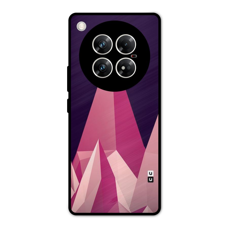Pink Sharp Metal Back Case for Infinix Zero 40 5G