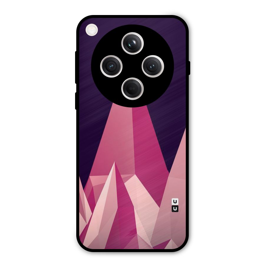 Pink Sharp Metal Back Case for Oppo Find X8