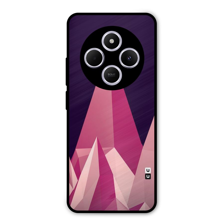 Pink Sharp Metal Back Case for Poco M7
