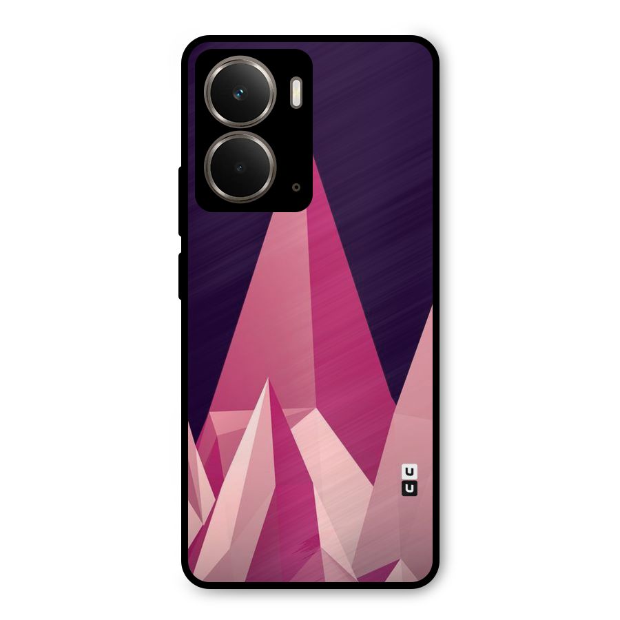 Pink Sharp Metal Back Case for Realme P3