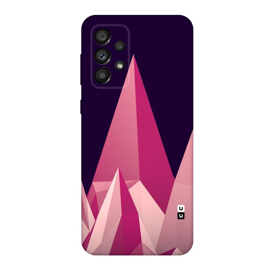 Pink Sharp Original Polycarbonate Back Case for Galaxy A73 5G