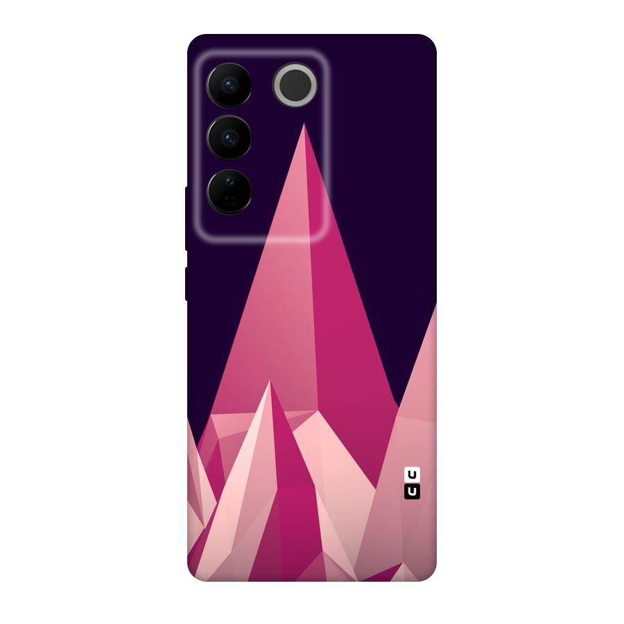 Pink Sharp Original Polycarbonate Back Case for Vivo V27