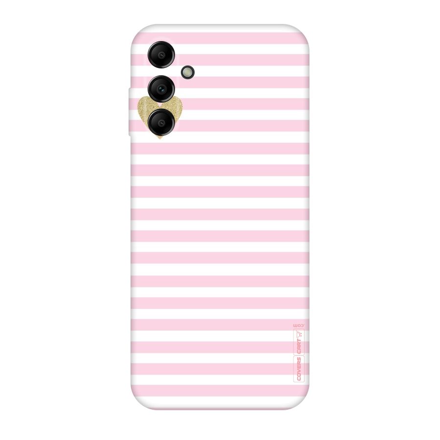 Pink Stripes Original Polycarbonate Back Case for Galaxy A14 5G