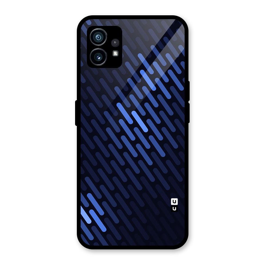 Pipe Shades Pattern Printed Glass Back Case for Nothing Phone 1