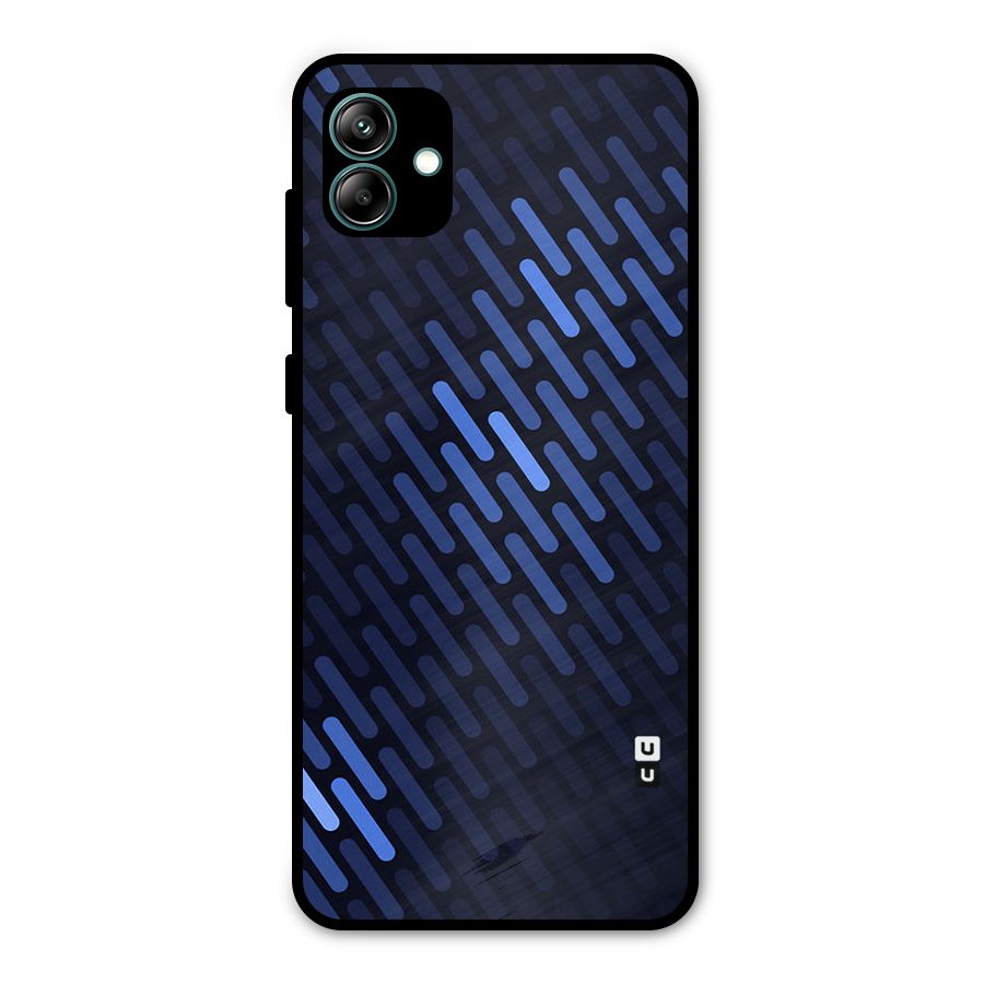 Pipe Shades Pattern Printed Metal Back Case for Galaxy A04