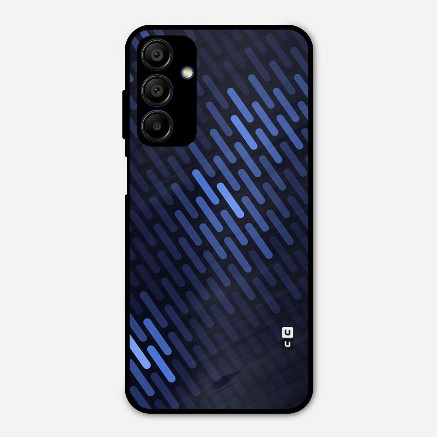 Pipe Shades Pattern Printed Metal Back Case for Galaxy A15 5G