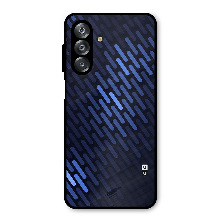 Pipe Shades Pattern Printed Metal Back Case for Galaxy A26