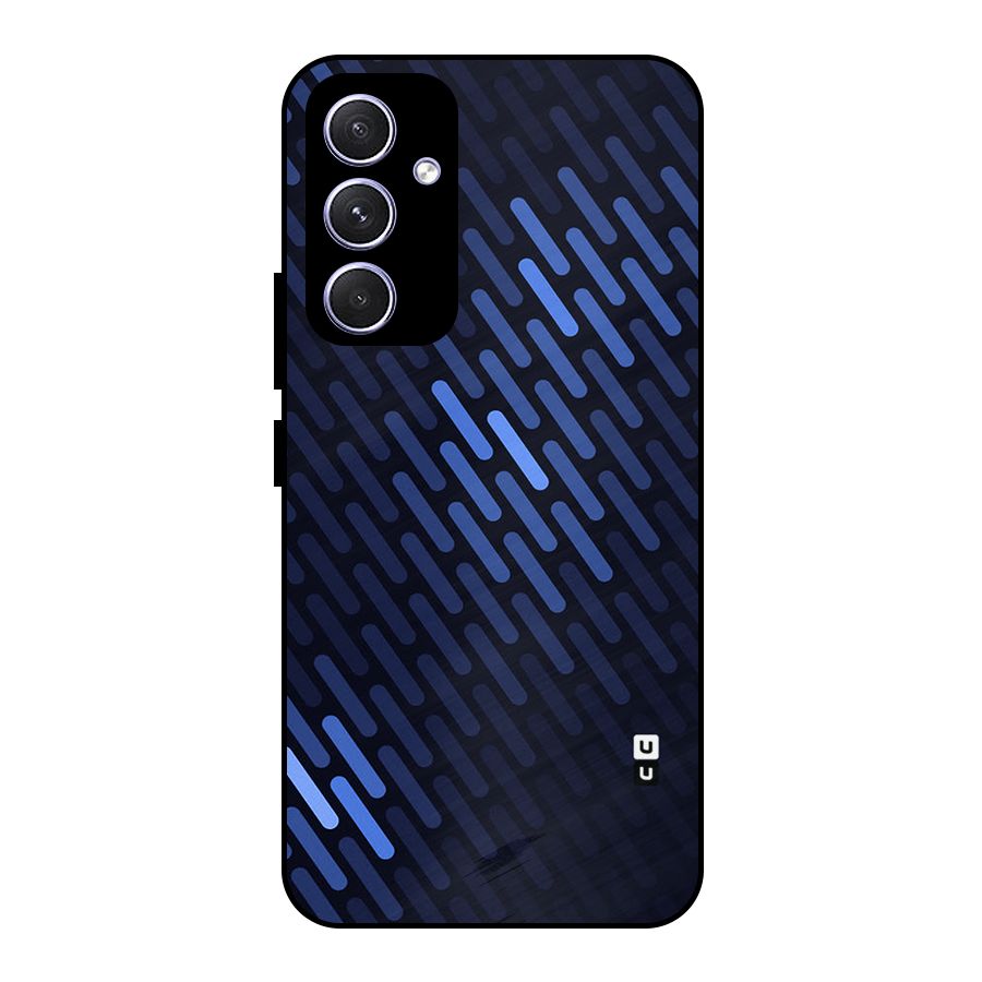 Pipe Shades Pattern Printed Metal Back Case for Galaxy A54