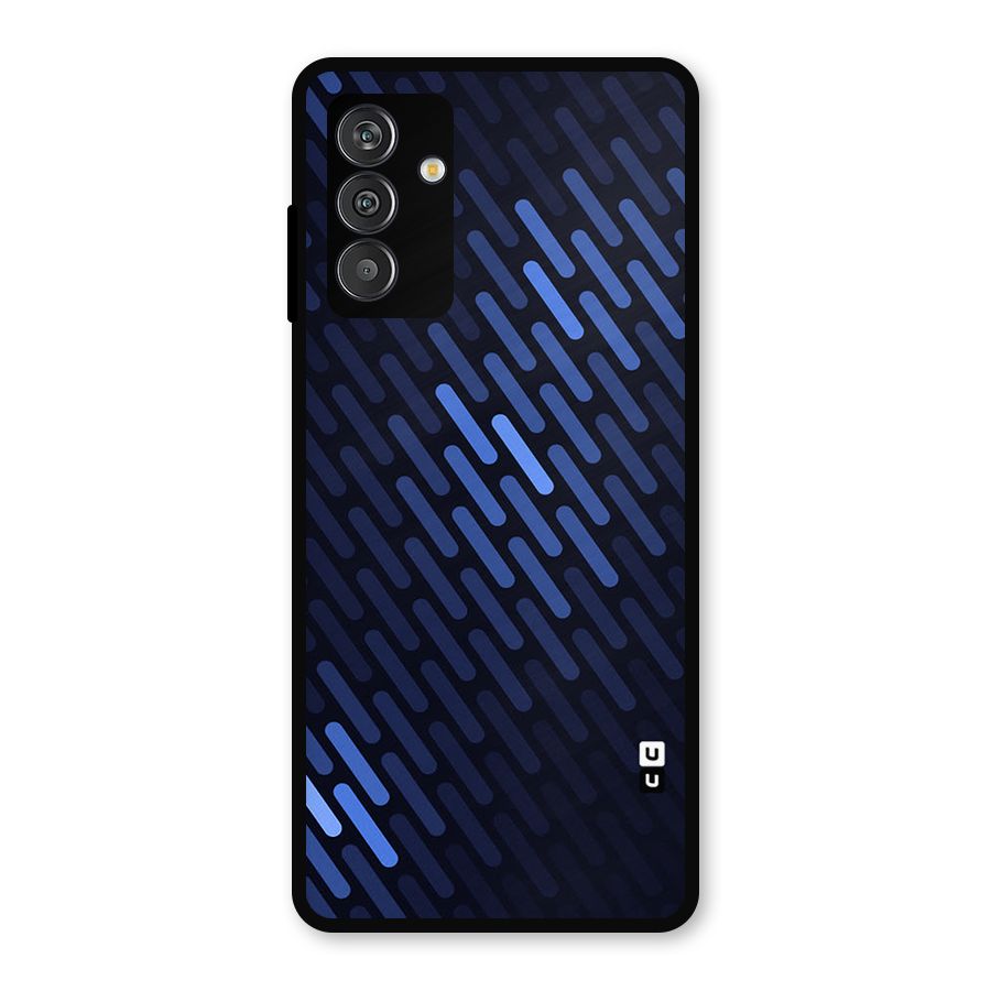 Pipe Shades Pattern Printed Metal Back Case for Galaxy F13