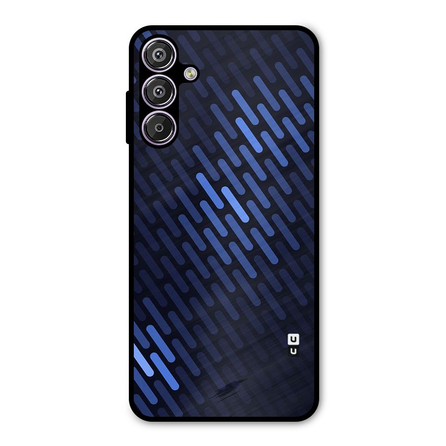 Pipe Shades Pattern Printed Metal Back Case for Galaxy F15