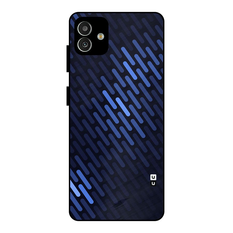 Pipe Shades Pattern Printed Metal Back Case for Galaxy M13 5G