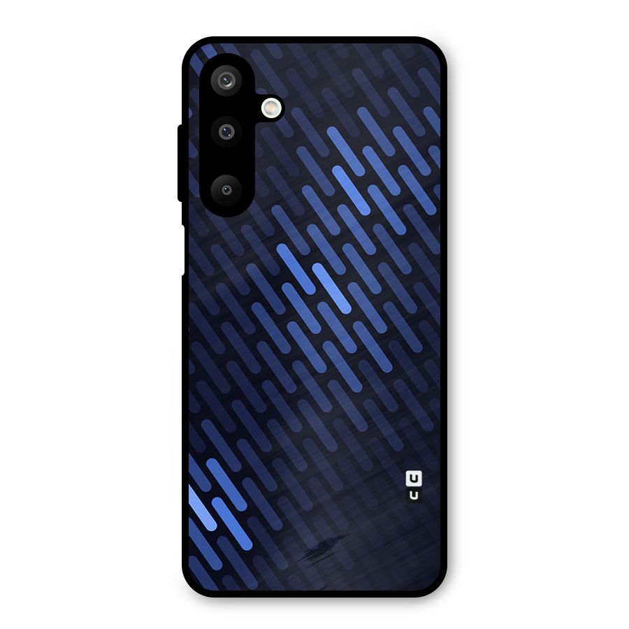 Pipe Shades Pattern Printed Metal Back Case for Galaxy M16