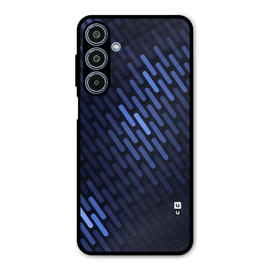 Pipe Shades Pattern Printed Metal Back Case for Galaxy M35