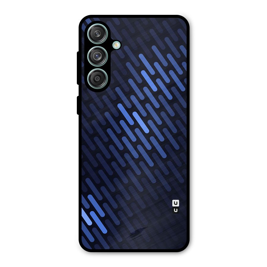 Pipe Shades Pattern Printed Metal Back Case for Galaxy M55 5G