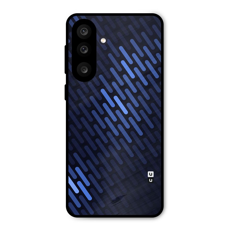 Pipe Shades Pattern Printed Metal Back Case for Galaxy M56
