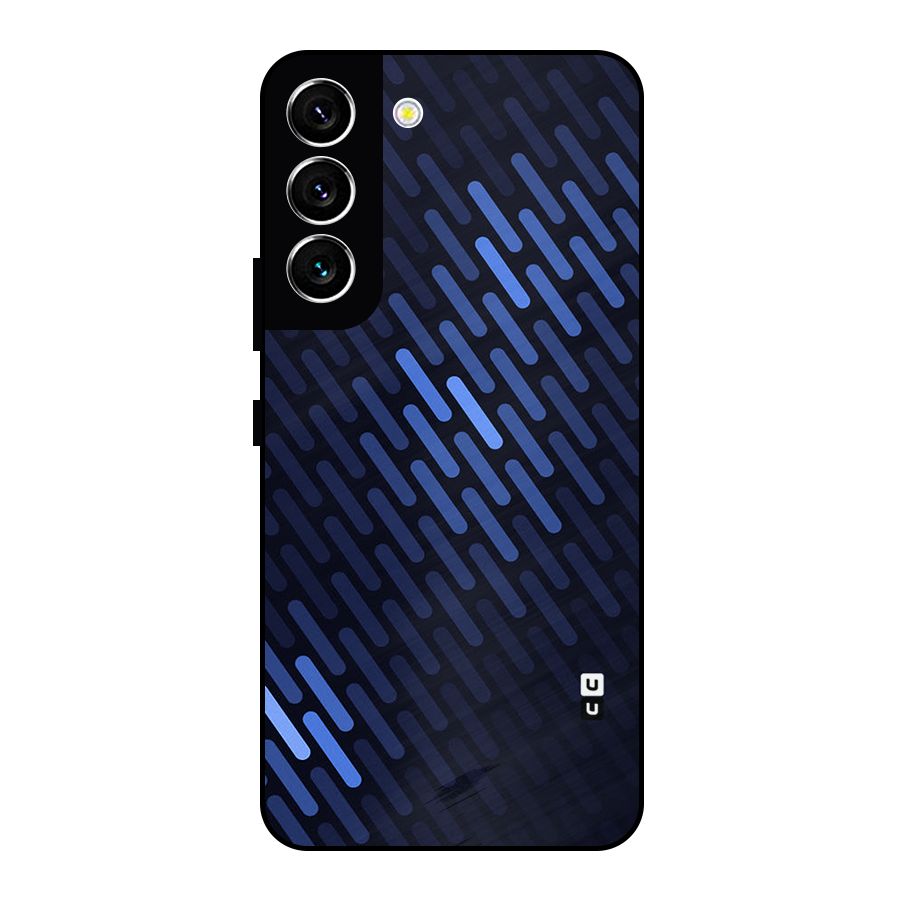 Pipe Shades Pattern Printed Metal Back Case for Galaxy S22 5G