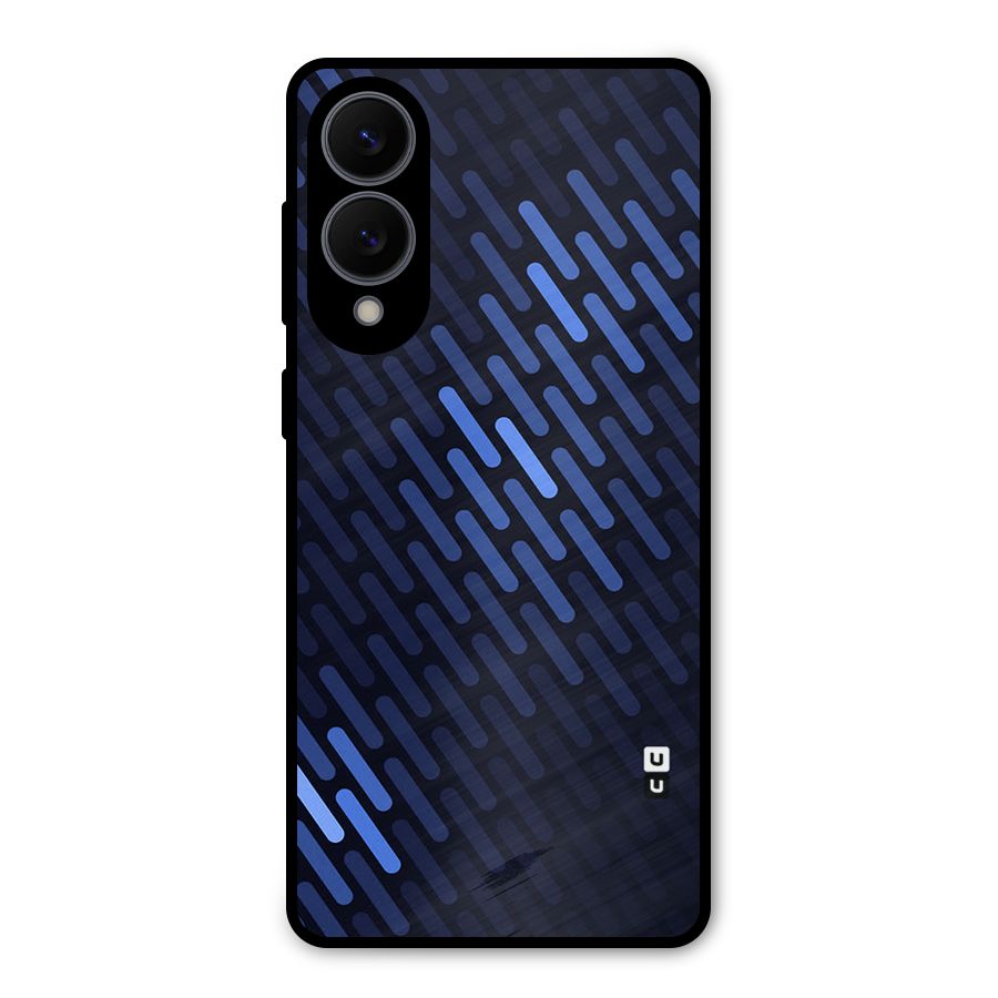 Pipe Shades Pattern Printed Metal Back Case for Galaxy S25 Edge