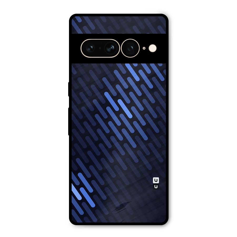 Pipe Shades Pattern Printed Metal Back Case for Google Pixel 7 Pro