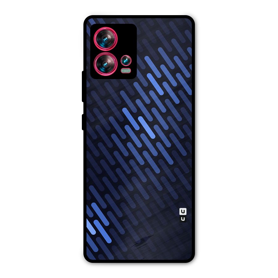 Pipe Shades Pattern Printed Metal Back Case for Motorola Edge 30 Fusion