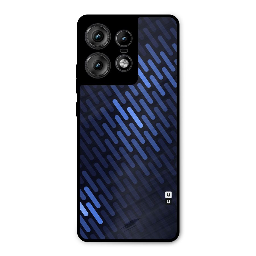 Pipe Shades Pattern Printed Metal Back Case for Motorola Edge 50 Pro