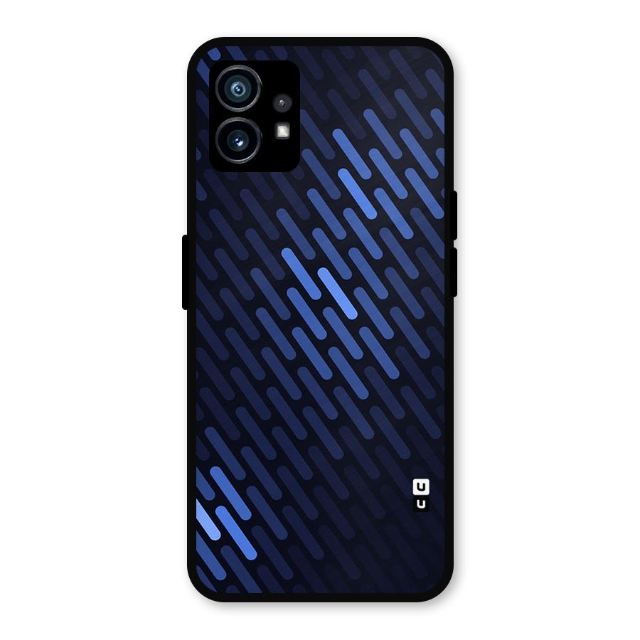 Pipe Shades Pattern Printed Metal Back Case for Nothing Phone 1