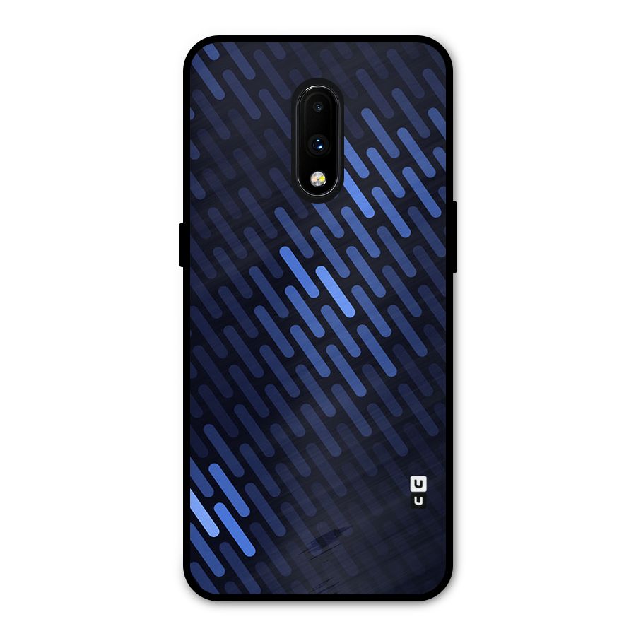 Pipe Shades Pattern Printed Metal Back Case for OnePlus 7