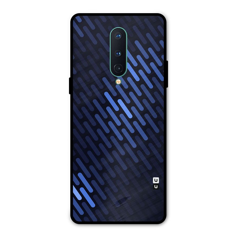 Pipe Shades Pattern Printed Metal Back Case for OnePlus 8