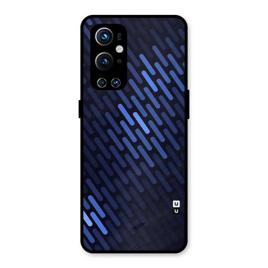 Pipe Shades Pattern Printed Metal Back Case for OnePlus 9 Pro