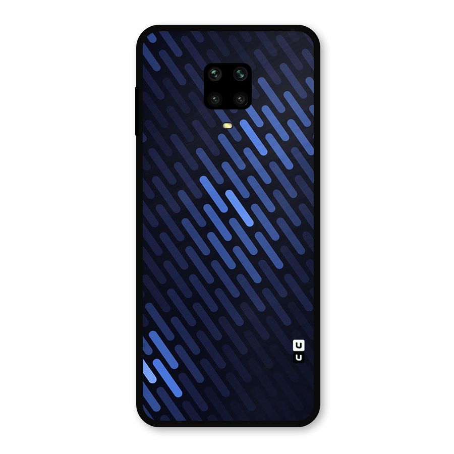 Pipe Shades Pattern Printed Metal Back Case for Poco M2