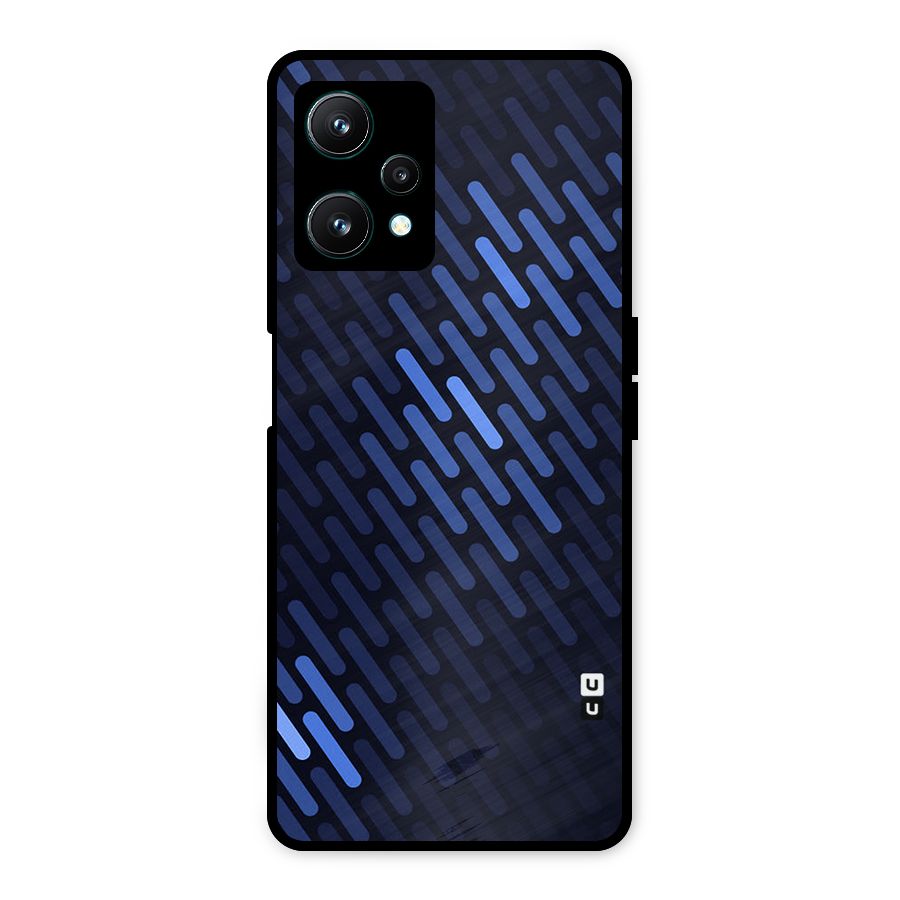 Pipe Shades Pattern Printed Metal Back Case for Realme 9 Pro 5G