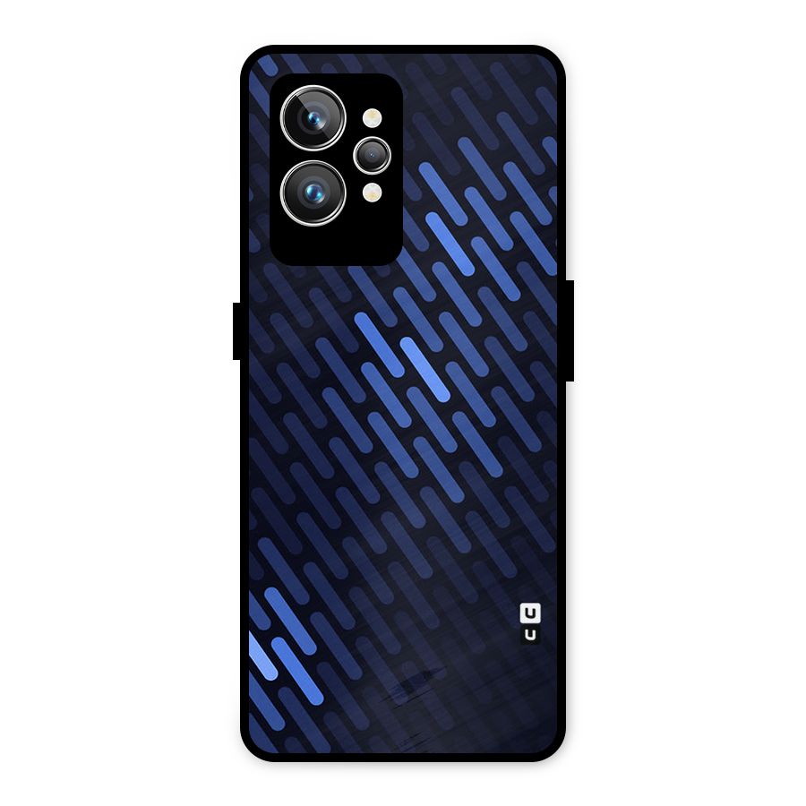 Pipe Shades Pattern Printed Metal Back Case for Realme GT2 Pro