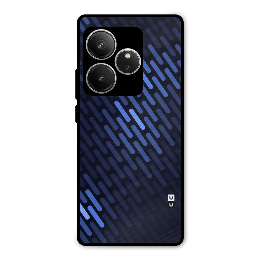 Pipe Shades Pattern Printed Metal Back Case for Realme GT 6