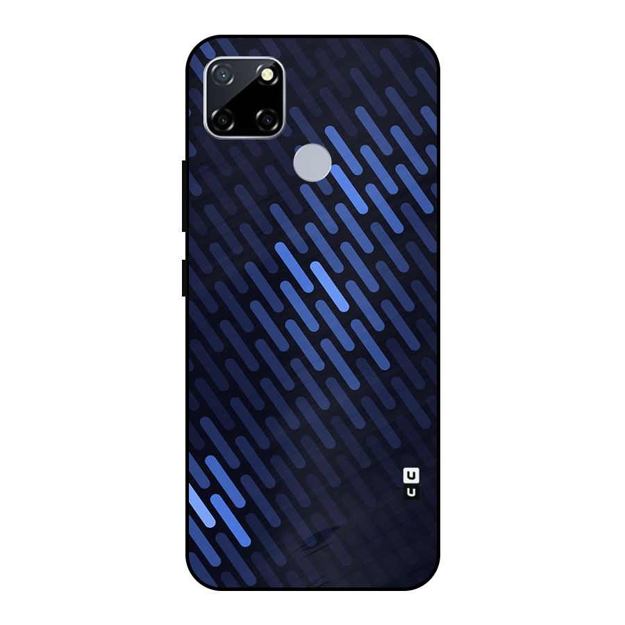 Pipe Shades Pattern Printed Metal Back Case for Realme Narzo 20