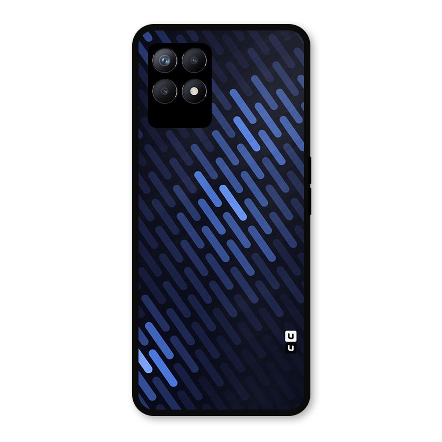 Pipe Shades Pattern Printed Metal Back Case for Realme Narzo 50