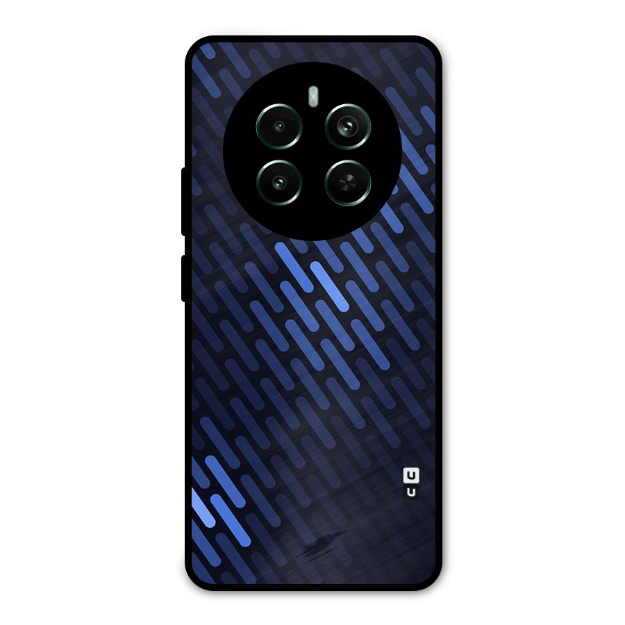 Pipe Shades Pattern Printed Metal Back Case for Realme Narzo 70 Pro