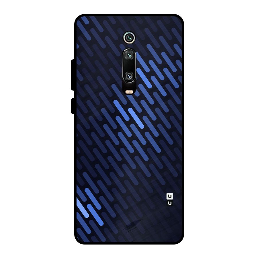Pipe Shades Pattern Printed Metal Back Case for Redmi K20 Pro